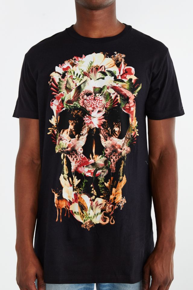 Society 6 Jungle Skull Tee | Urban Outfitters