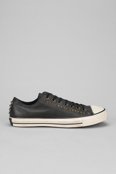 studded leather converse