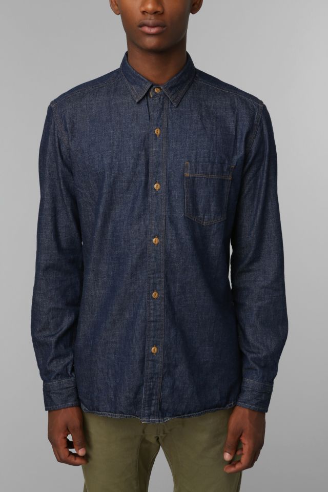 CPO Denim Button-Down Shirt | Urban Outfitters