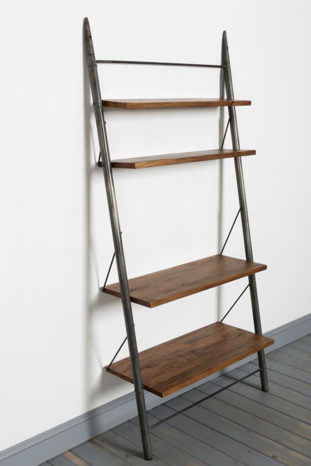 Leaning bookshelf deals urban outfitters