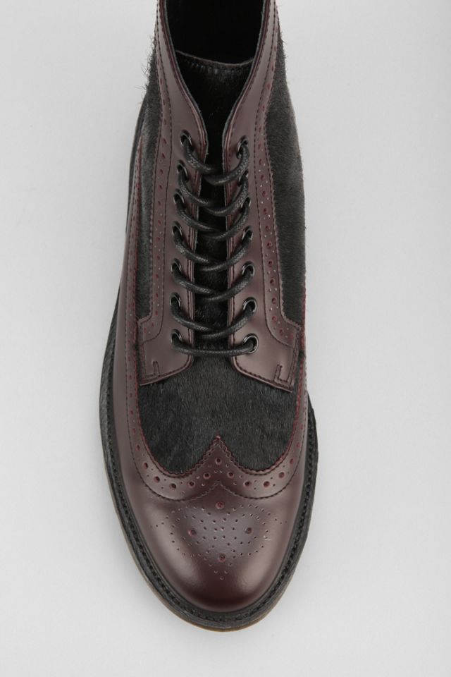 Dr. Martens Matias Pony Brogue Boot | Urban Outfitters display picture 1