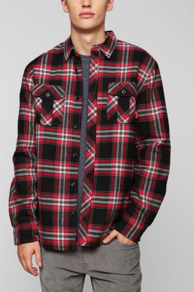 vans flannel coat