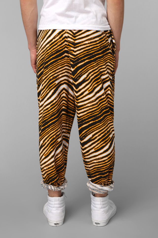 Pittsburgh Steelers Zubaz Black Traditional Sleep Pants