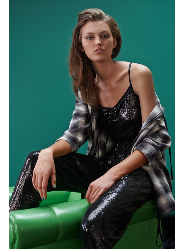 Sparkle & Fade Sequin Jumpsuit | Urban Outfitters