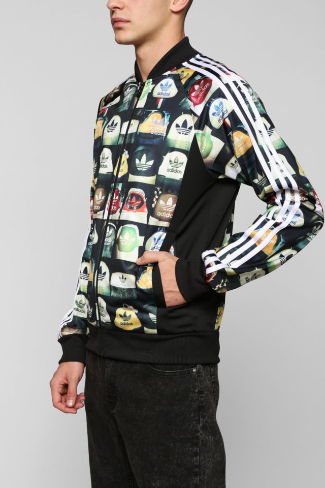 adidas Print Superstar Zip-Up Sweatshirt  #2