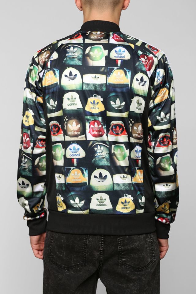 adidas Print Superstar Zip-Up Sweatshirt  #3