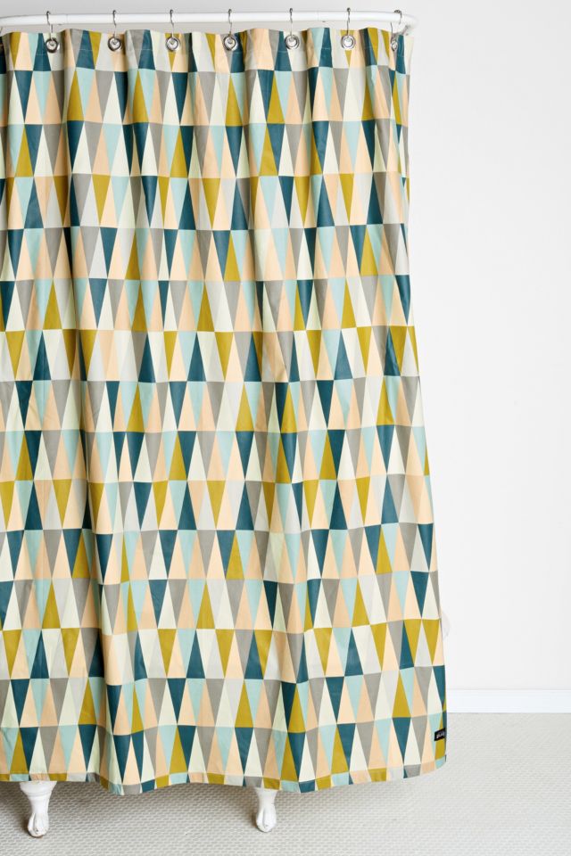 diagonal Gedehams Martin Luther King Junior ferm LIVING Spear Shower Curtain | Urban Outfitters