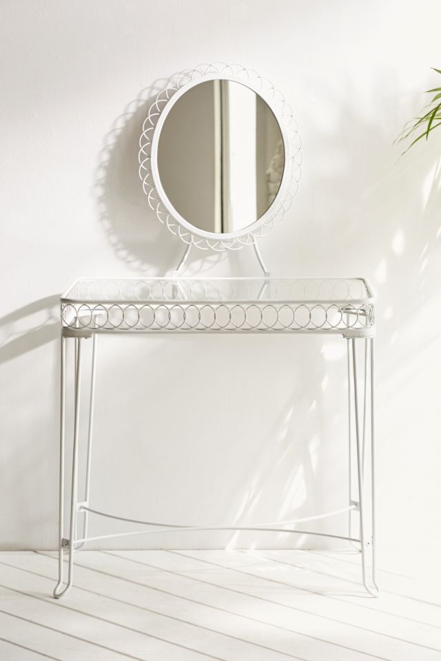 Wire Loop Metal Vanity #1
