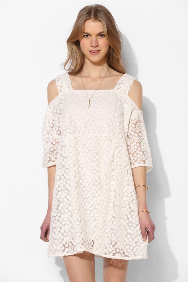 Little White Lies Avery Cold Shoulder Dress | Urban Outfitters