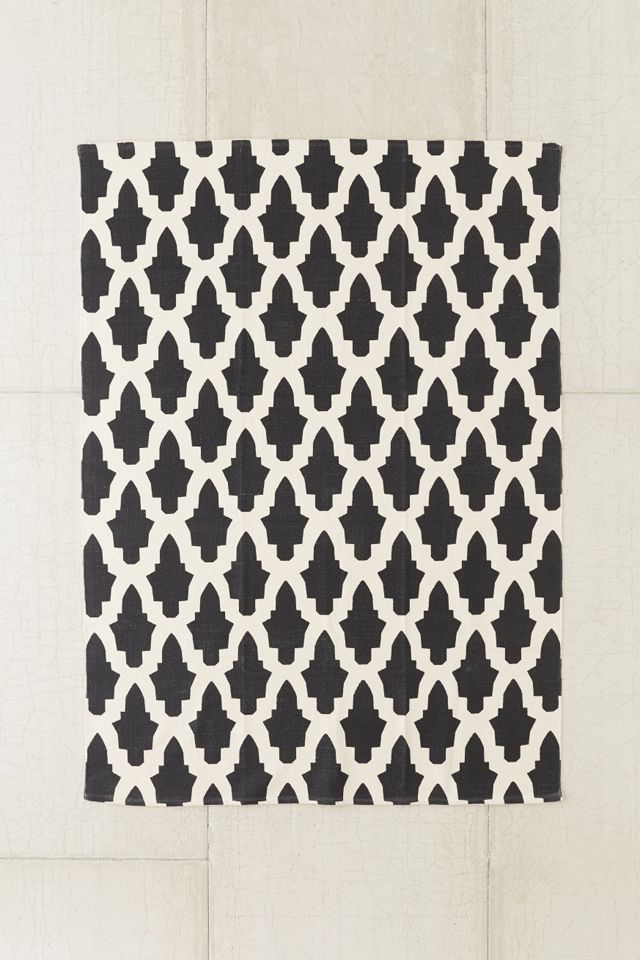 Magical Thinking Flourish Tile Printed Rug | Urban Outfitters