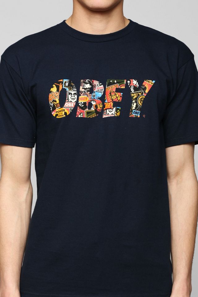 OBEY Collage Tee | Urban Outfitters