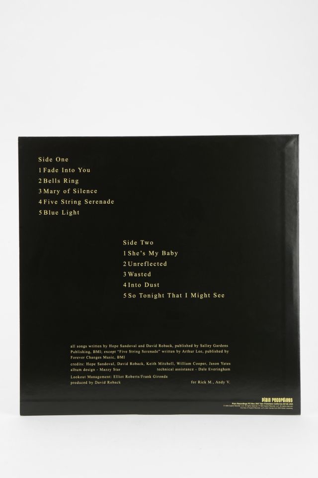 Mazzy Star - So Tonight That I Might See LP #2