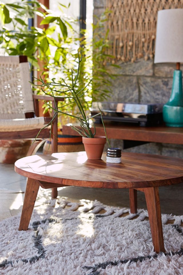 Round Modern Coffee Table | Urban Outfitters