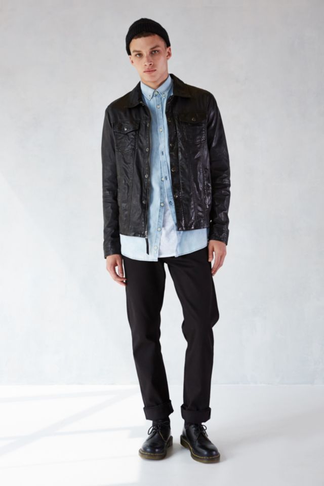 Unbranded Black Tapered Selvedge Jean #5