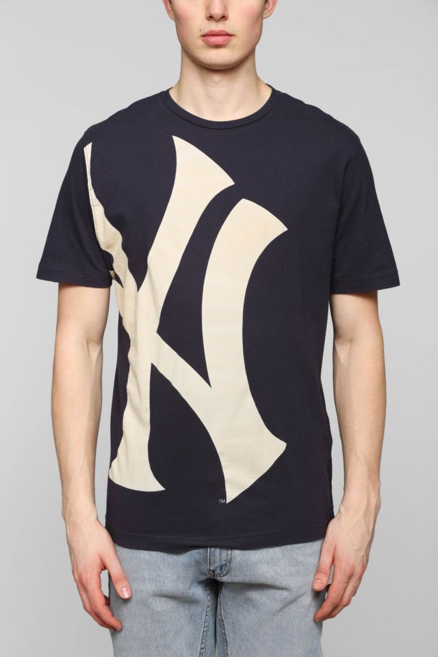 American Needle New York Black Yankees Logo Black T-Shirt