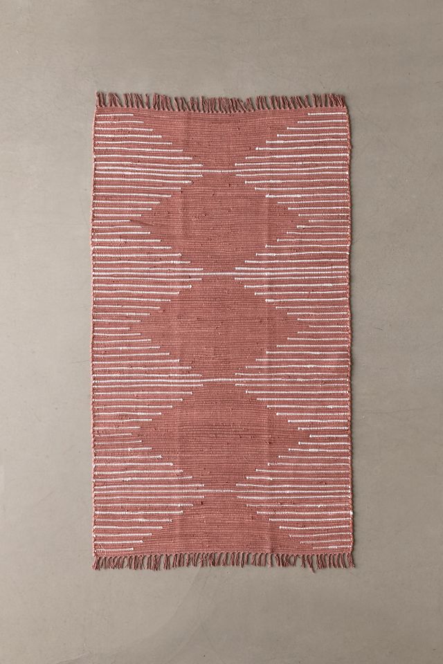Connected Stripe Rag Rug #3