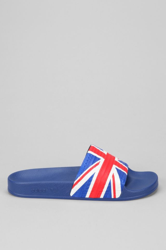 adidas Originals Adilette Flag Slide On Sandal Urban Outfitters