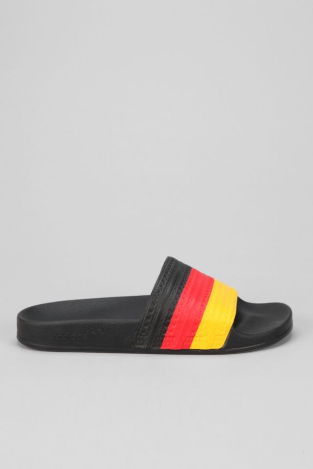 Adilette discount flag slides