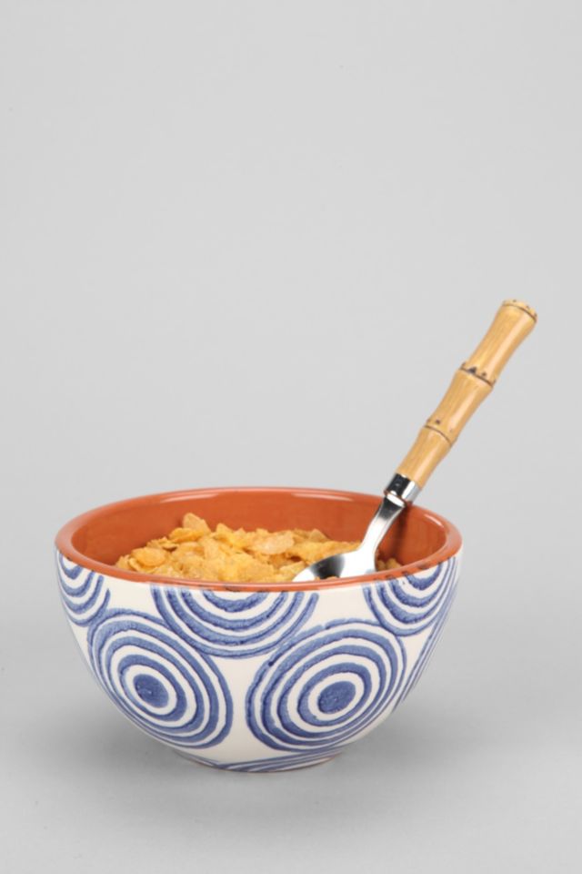 Hand-Stamped Terracotta Bowl #1