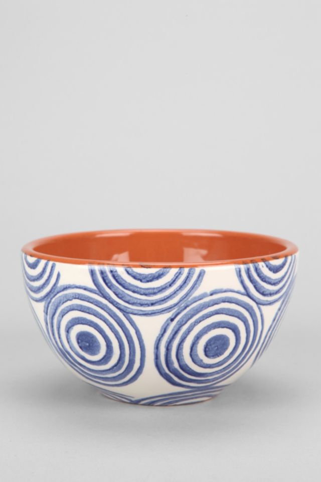 Hand-Stamped Terracotta Bowl #2