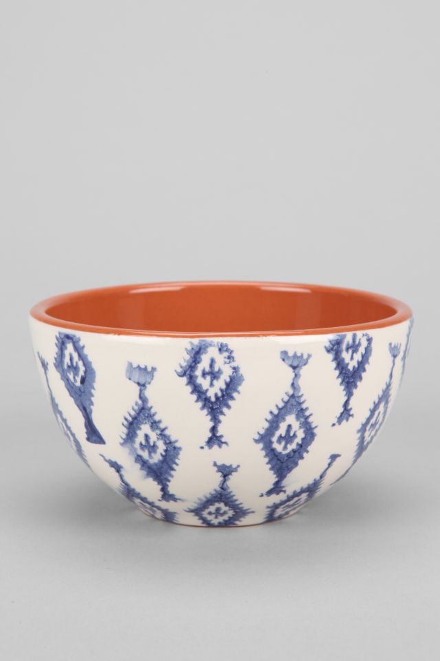 Hand-Stamped Terracotta Bowl #1
