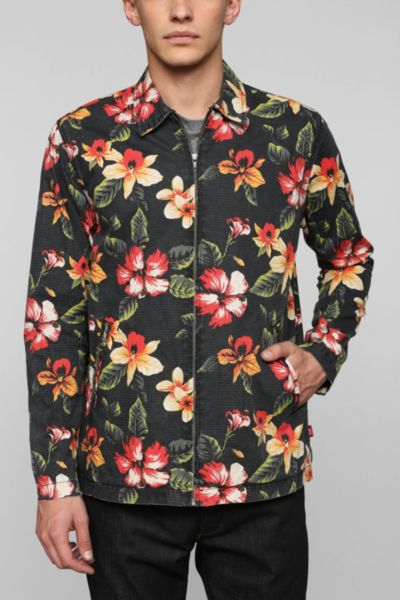 stussy floral jacket