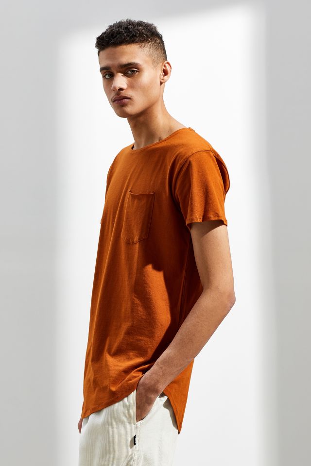 Standard Cloth Scoop Neck Curved Hem Tee #2