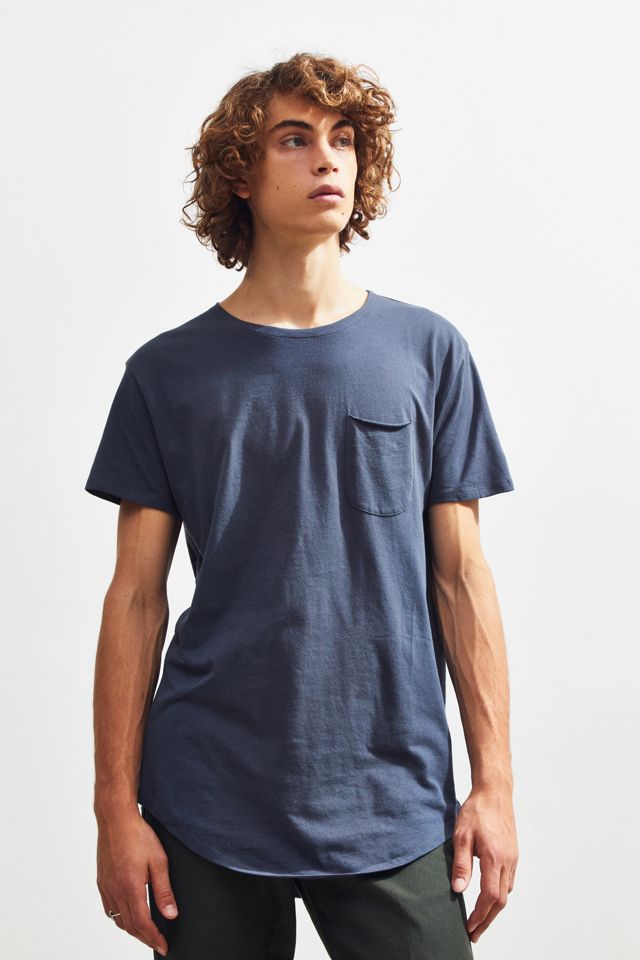 Standard Cloth Scoop Neck Curved Hem Tee Urban Outfitters