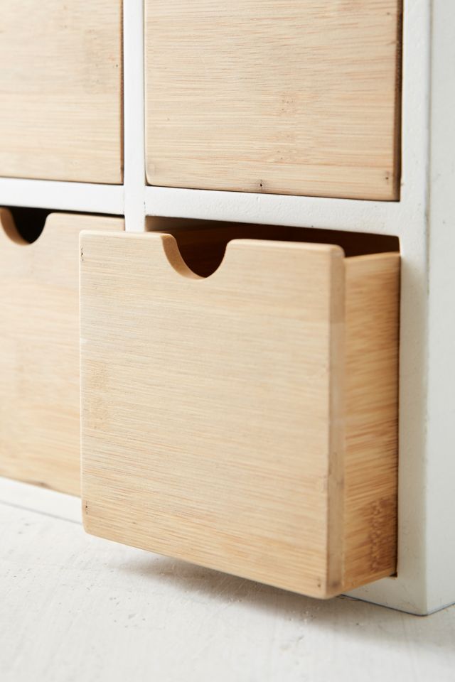 Bamboo Tabletop Organizer #2