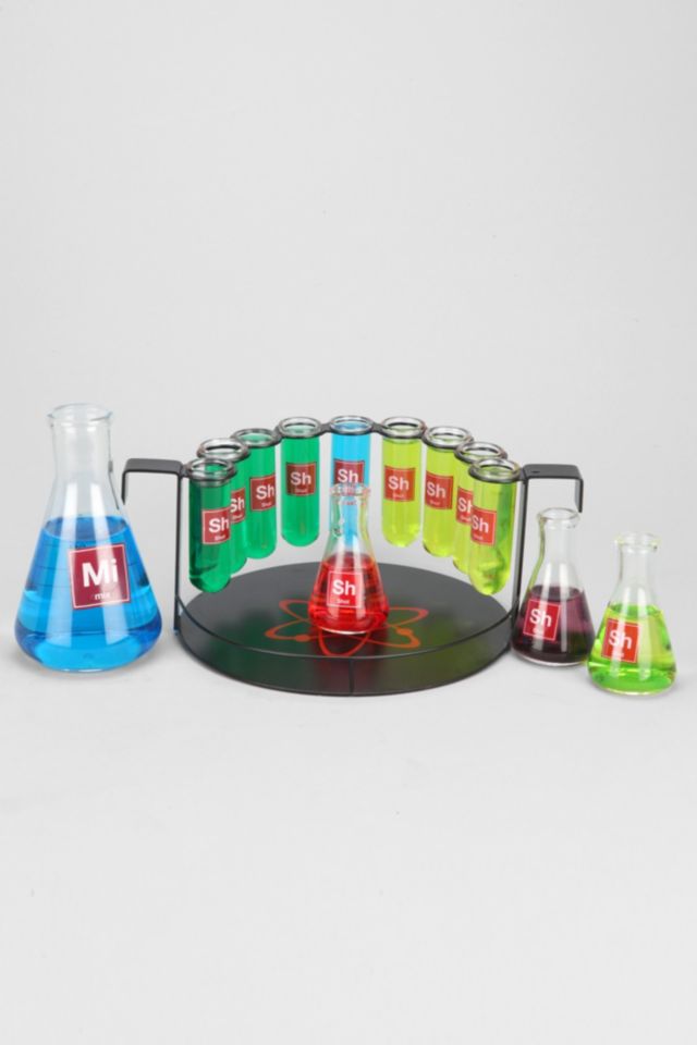 Mad Scientist Shot Glass Bar Set Urban Outfitters