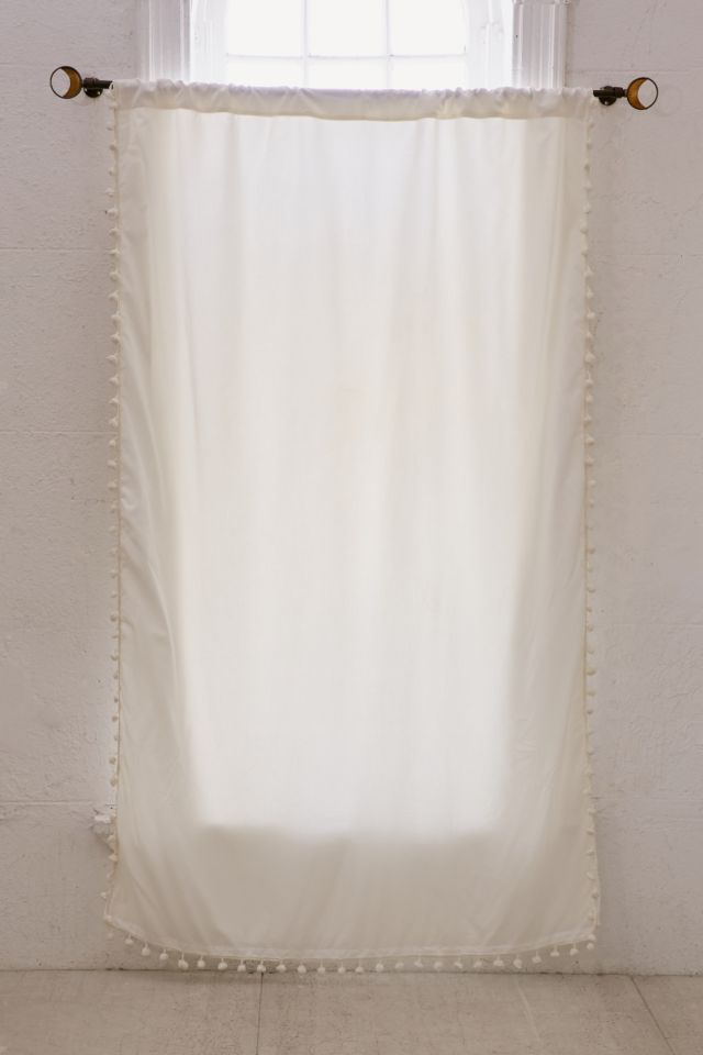 Blackout Pompom Curtain #1