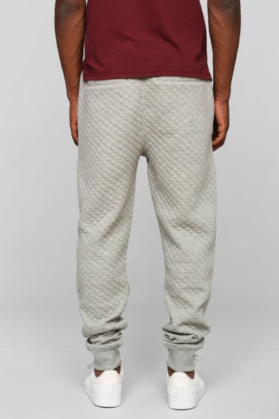 quilted joggers mens