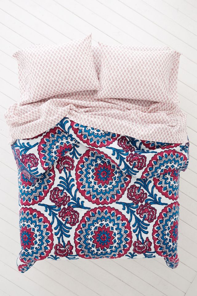 Magical Thinking Wood Block Medallion Comforter Snooze Set Urban Outfitters