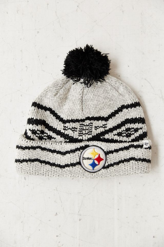 The Steelers Beanie Yarn Pom Pom, Pittsburgh Steelers