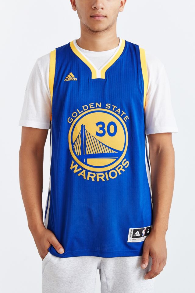 adidas Golden State Warriors Stephen Curry Away Jersey Urban Outfitters