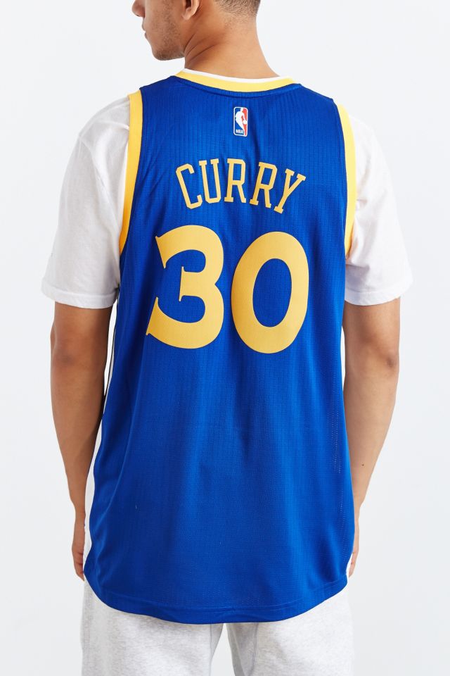 adidas Golden State Warriors Stephen Curry Away Jersey #1