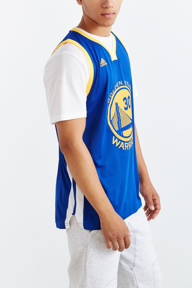 adidas Golden State Warriors Stephen Curry Away Jersey #3