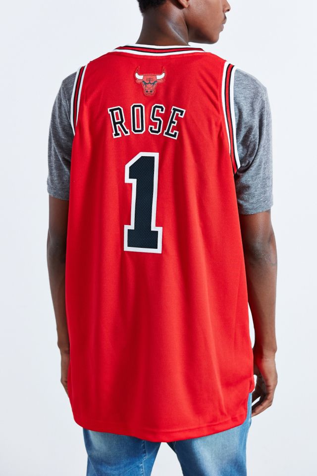 adidas Women's Chicago Bulls Derrick Rose Performance Road Jersey  LARGE