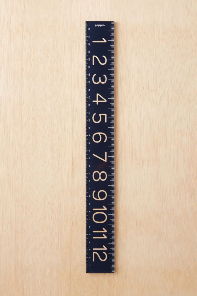 Poppin Acrylic Ruler 