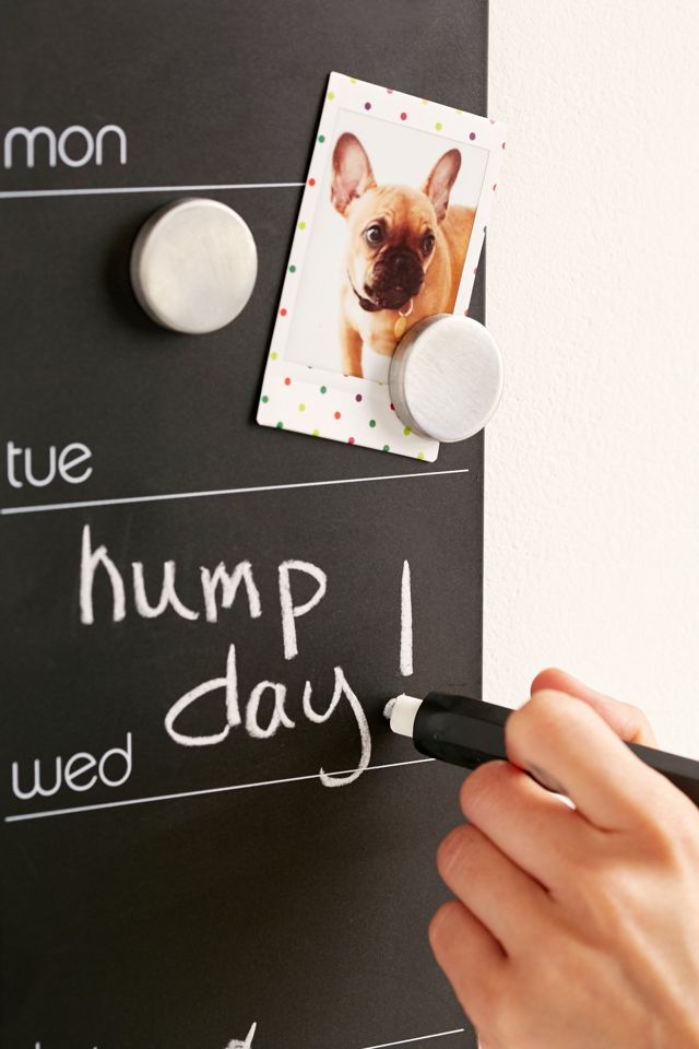 Three By Three Seattle Weekly Magnetic Chalkboard | Urban Outfitters