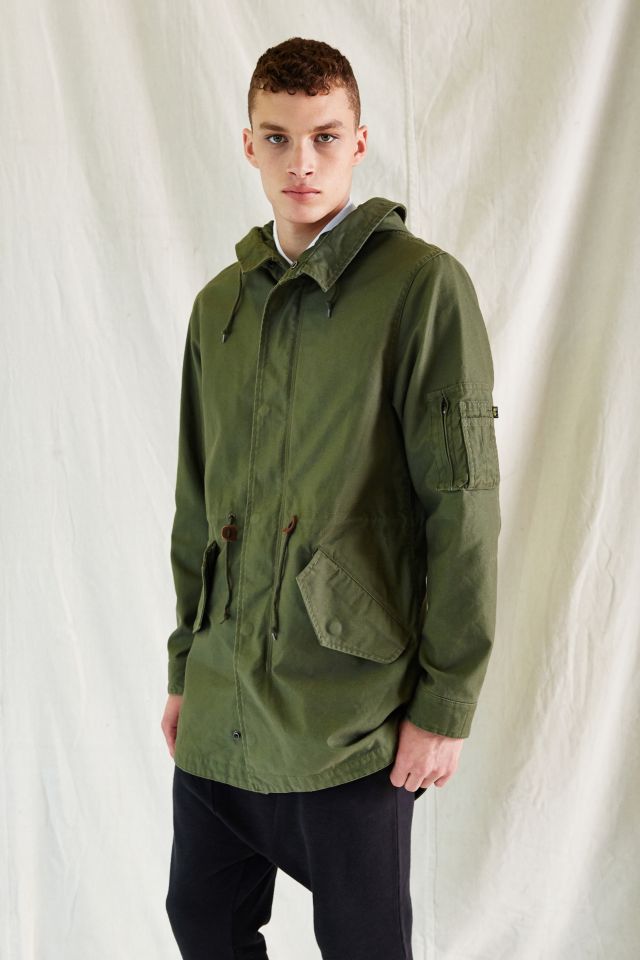 Alpha Industries X UO Long Fishtail Parka #4