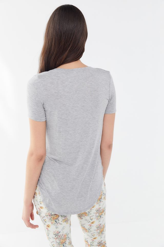 T-shirt Truly Madly Deeply Col en V Profond #2