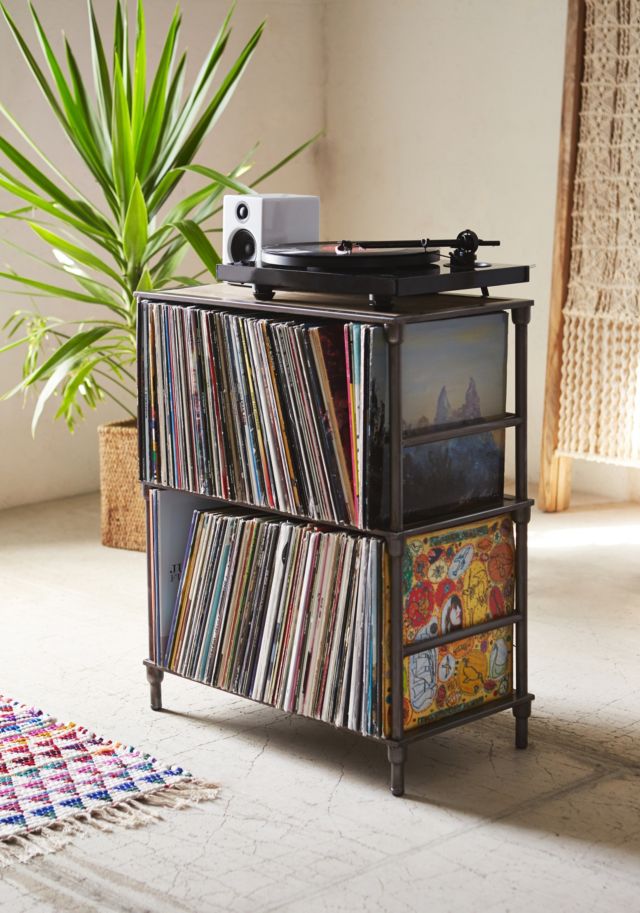 bestøver eventyr læder Vinyl Storage Shelf | Urban Outfitters