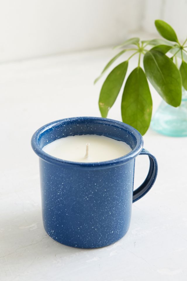 Enamel Mug Candle #1