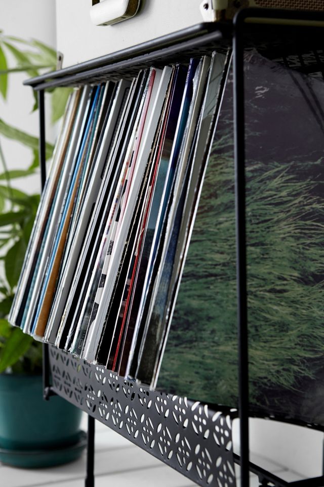 Perforated Vinyl Record Table | Urban Outfitters