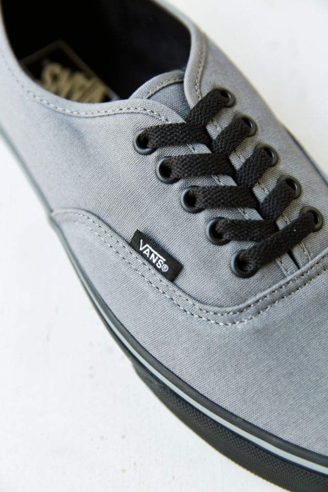 Vans Authentic Black Sole Men's Sneaker #1