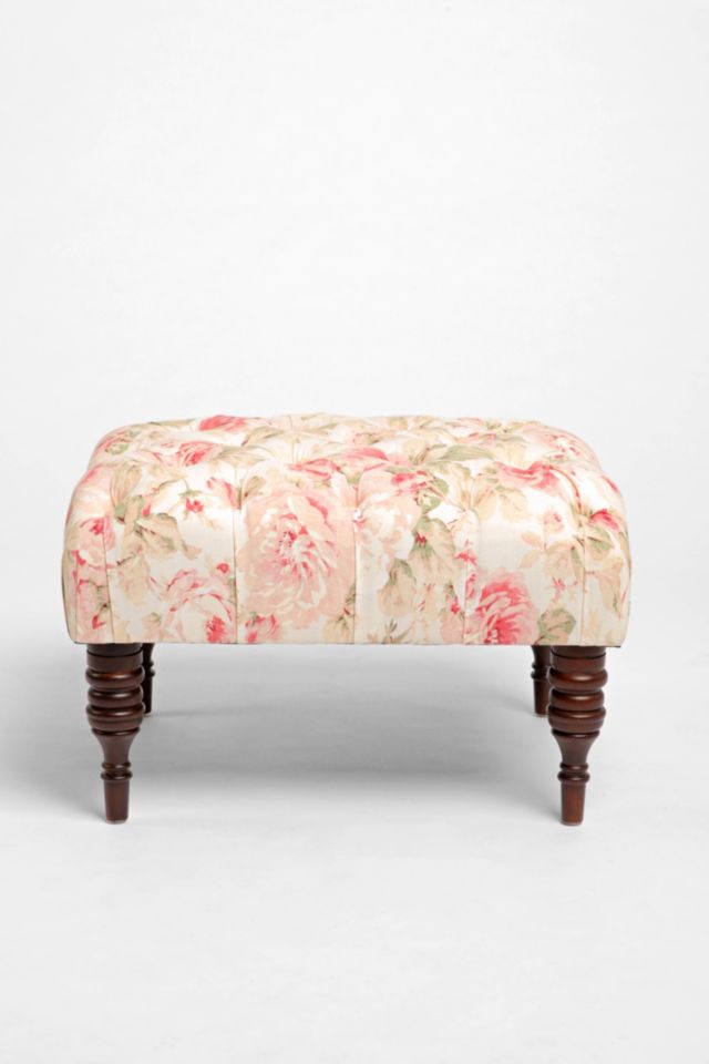 Halliday Floral Ottoman #1