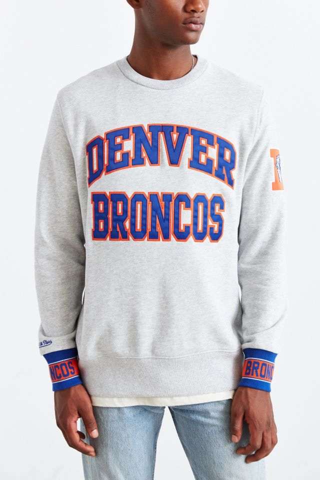 Denver Broncos Mitchell & Ness Women's Winning Team Pullover