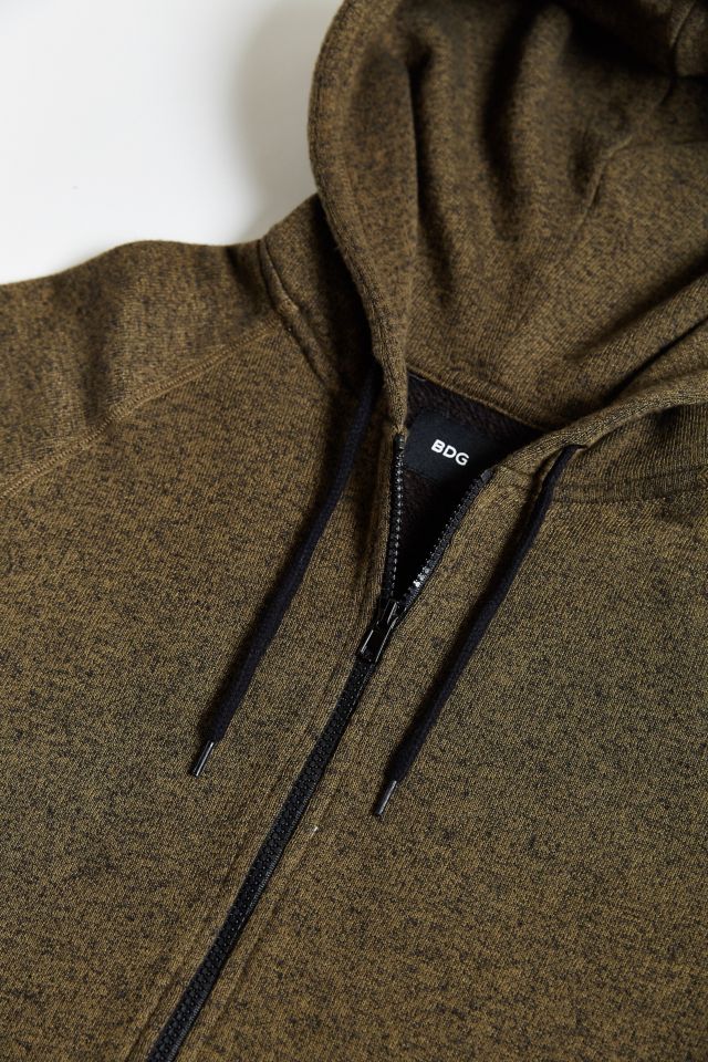 BDG Marled Zip Hoodie Sweatshirt #2