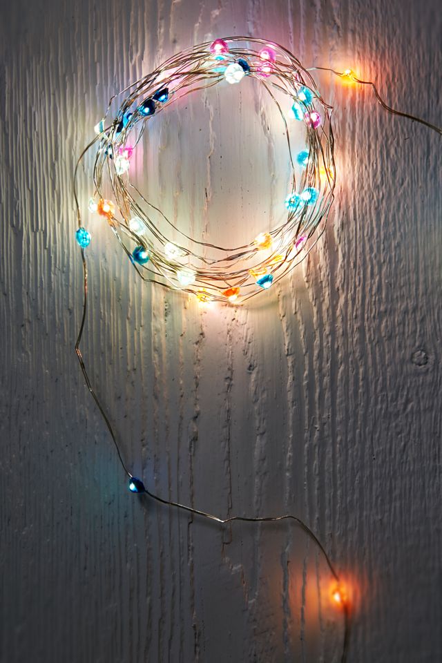 Crystal String Lights Urban Outfitters
